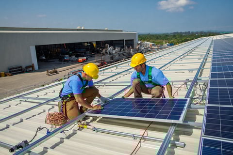 impianto fotovoltaico industriale