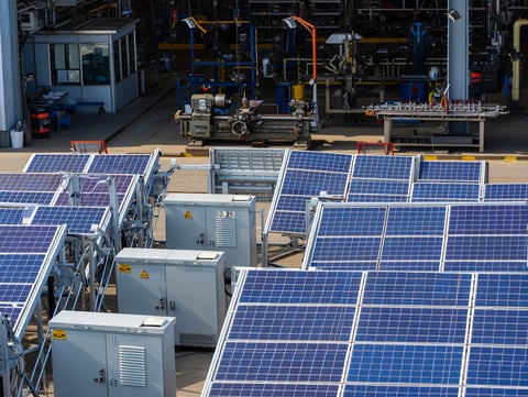 impianto fotovoltaico industriale